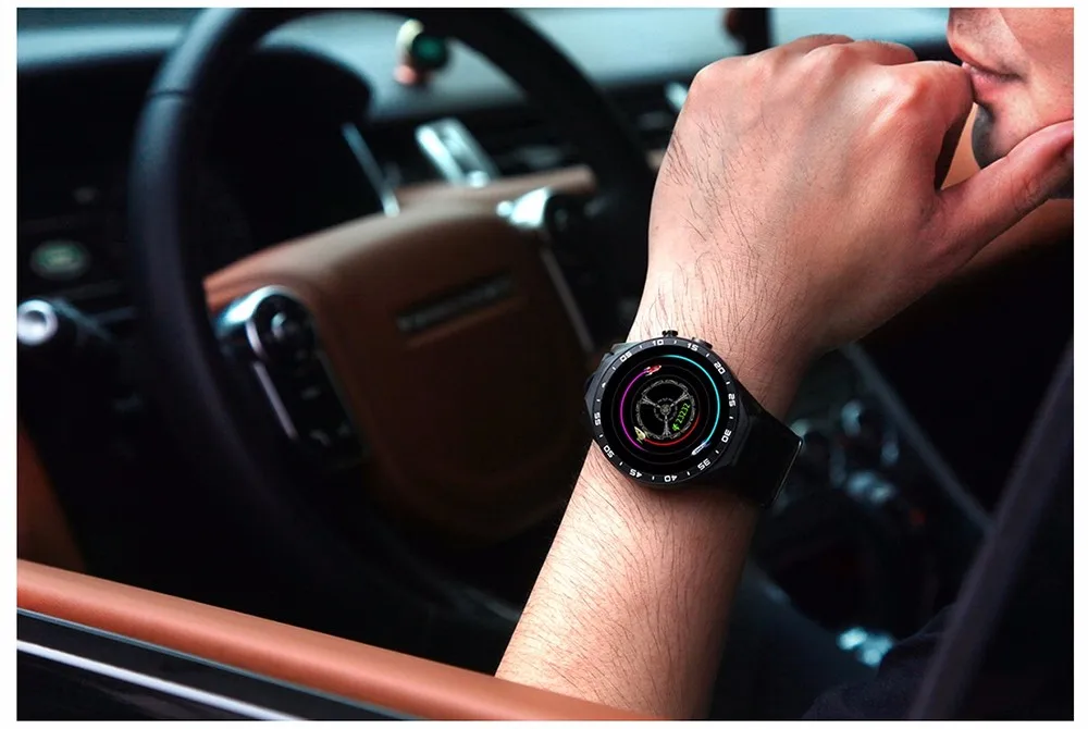 KingWear KW88 Android 5,1 1,39 дюймов Amoled экран 3g Smartwatch телефон 4 ядра 512 Мб оперативная память Гб встроенная gps тяжести сенсор шагомер