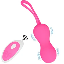 Wireless Remote Vibrating Kegel Ball Vibrator Adult Toys for Women Pussy Muscle Tighting Trainer Vagina Vibrator Ball Sex Toys