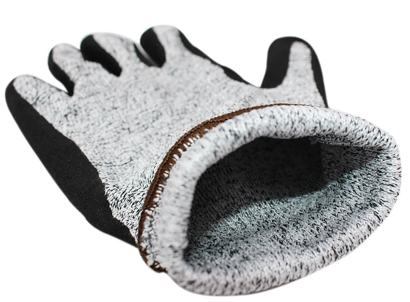 С нитриловым покрытием Обрезанные перчатки промышленный класс 3/5 HPPE устойчивые к порезам перчатки Hppe анти-непрорезаемые перчатки кухонные мужские защитные перчатки s-xl