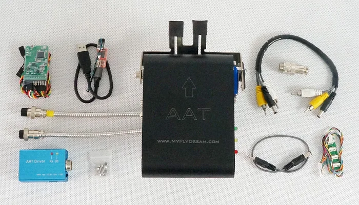 Антенный трекер MYFLYDREAM случайный V5.0 для дальнего радиуса действия FPV 12 каналов MFD
