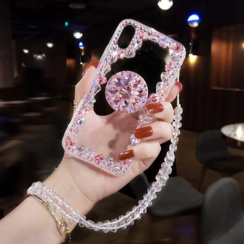 Роскошный чехол Casyva с бриллиантовым кольцом и пряжкой для телефона honor 8X MAX 7X 6X 5X 7A