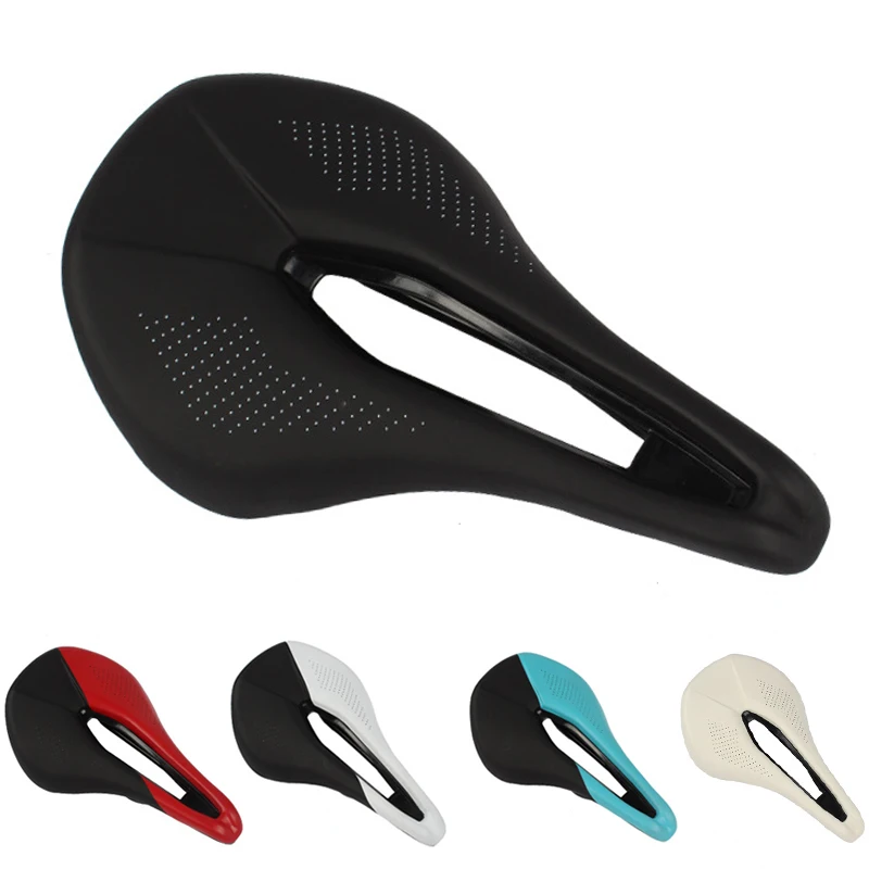 

Bicycle Saddle Seat mountain bike road bike saddle PU breathable soft saddle cushion