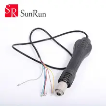 Тепловая пушка горячего воздуха паяльная пушка ручка для 858 8858D 878A 878 паяльная станция