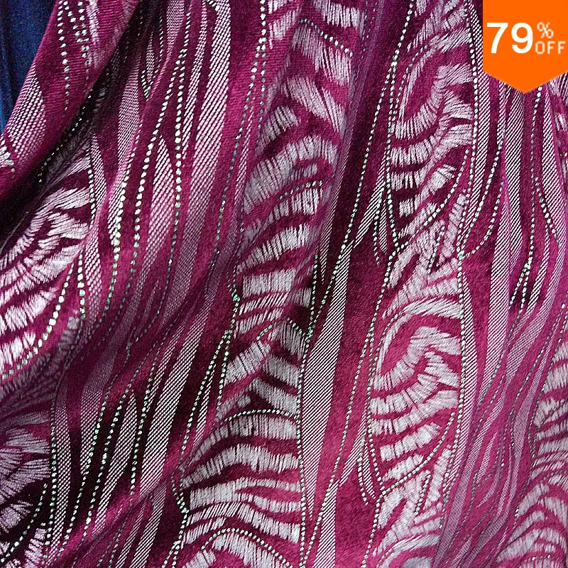 Алмазная блестящая бархатная ткань, бисерное платье, ткань для шитья, роскошная Высококачественная блестящая золотая нить, Корейская бархатная кружевная ткань, Вельветовая ткань