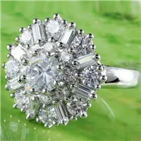 2015-In-Stock-Rhinestone-Party-Women-Rings-Size-10-Fashion-White-Round-Emerald-Cut-Clear-White