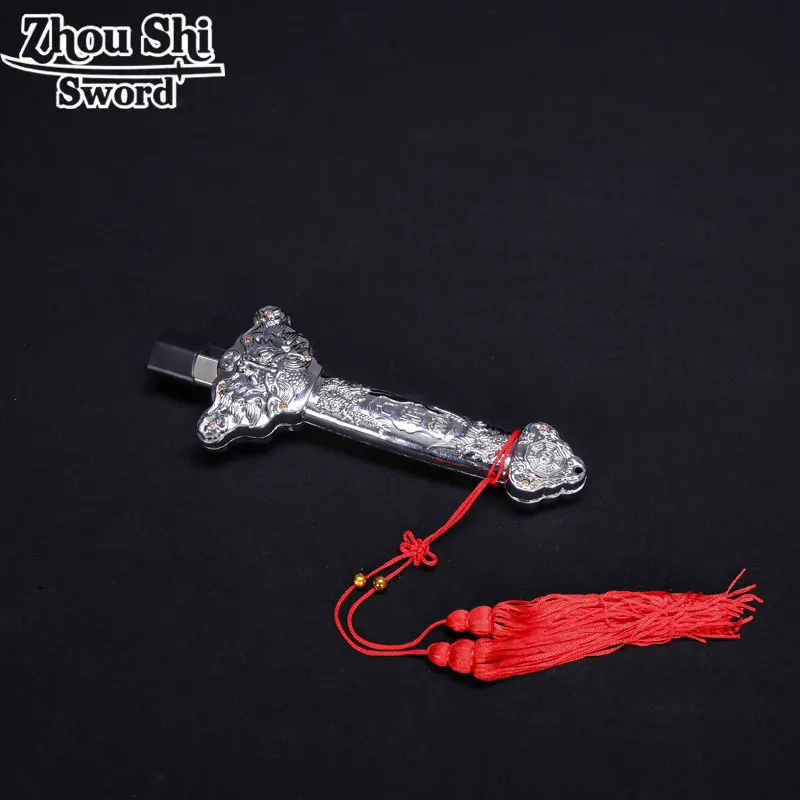 Tai chi Telescopic sword Stainless steel longquan Kung Fu Martial Arts Training No edge sword