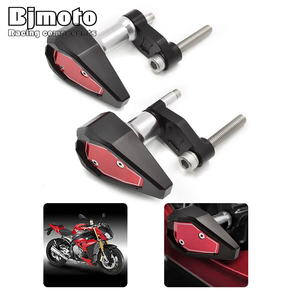 FS BM001 CNC Aluminum Motorbike Crash Pads Motorcycle Frame Sliders
