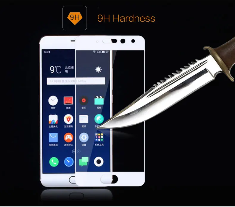 Для Meizu Pro 7 Защита экрана Mocolo Pro 7 полное покрытие 9H Закаленное стекло пленка для Meizu Pro 7 Plus защита экрана