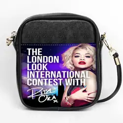 Новая мода Rita Ora Sling Bag пользовательские Для женщин Слинг сумки на ремне кожа мини девушки Tote вечерние сумка DIY Sling Bag