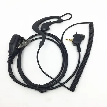 

Curved telescopic earphone for motorola MTH600, MTH650, MTH800, MTH850, MTP850, MTS850 radioS