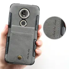 Для Moto E5 плюс Чехол Ткань ТПУ Coque Fundas Etui для Motorola Moto E5 E4 G5 G5S G4 плюс Слот для карт задняя крышка на мото G5 сумки