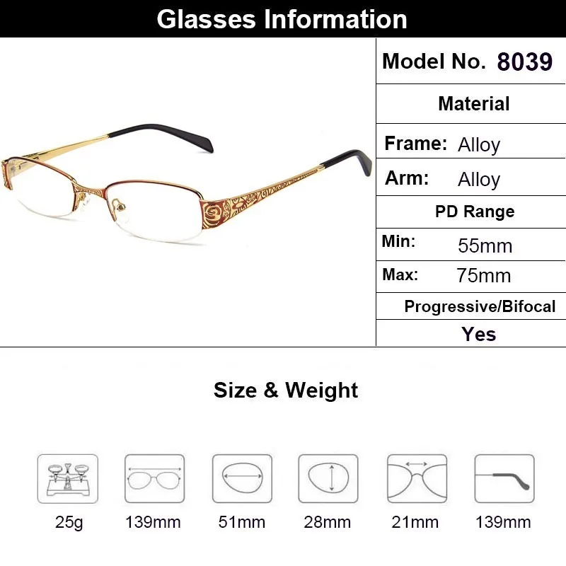 Women's Rectangular Eyeglasses – FuzWeb