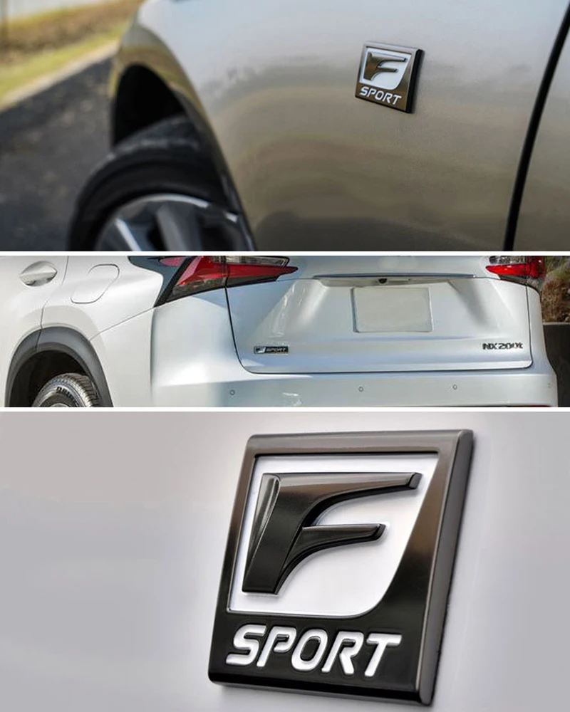 Спортивная Наклейка F для Lexus RX GS NX IS ES RX300 IS250 IS200 GX470 GS300 CT200h LX470 GX RC CT LS оконная