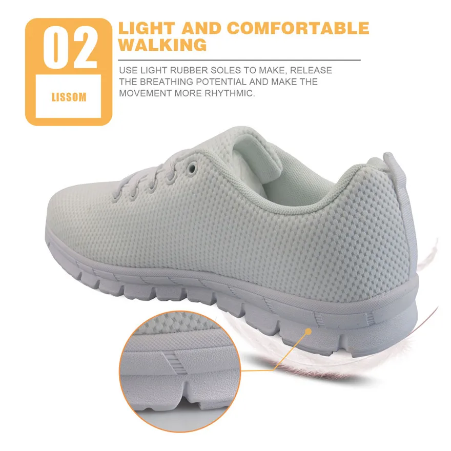 h8534aq Chaussures Respirant Femmes h8538aq h8536aq Marque Espadrilles De h8537aq Zapatos Casual Appartements Custom Mode h8540aq Forudesigns Mesh h8535aq Aq Femme Mujer Mathématiques Motif UqI8W
