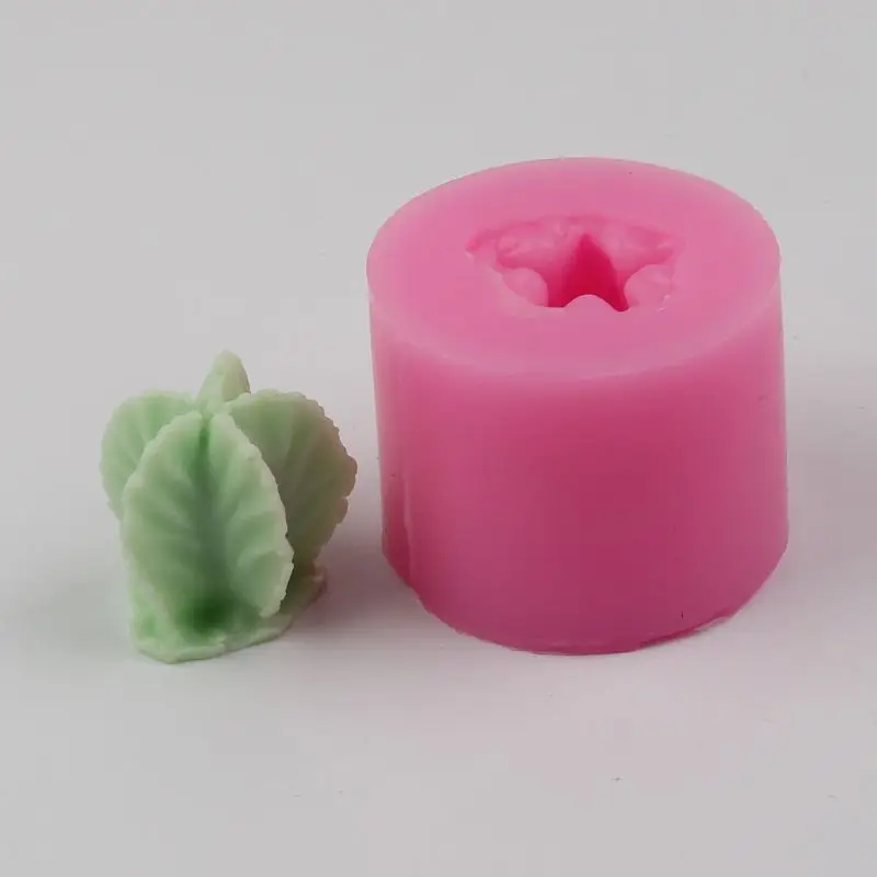 3D new cactus silicone soap mold wholesale craft candle making mould