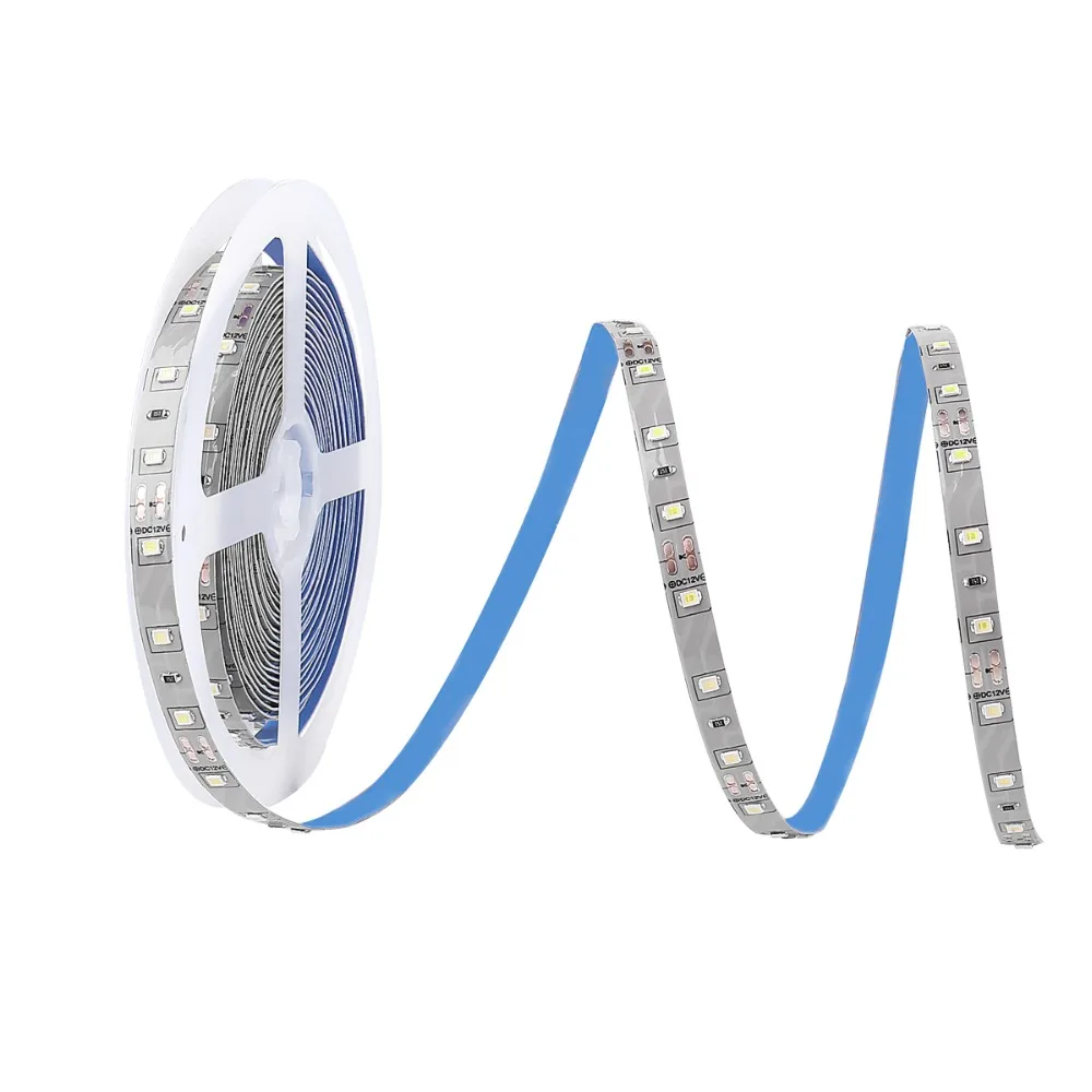 SuperNight 5050 SMD LED Strip 5M 60LEDsm DC 12V Single Color Flexible Tape LED Light Pink Blue Green Warm Cool White Lamp Band (6)