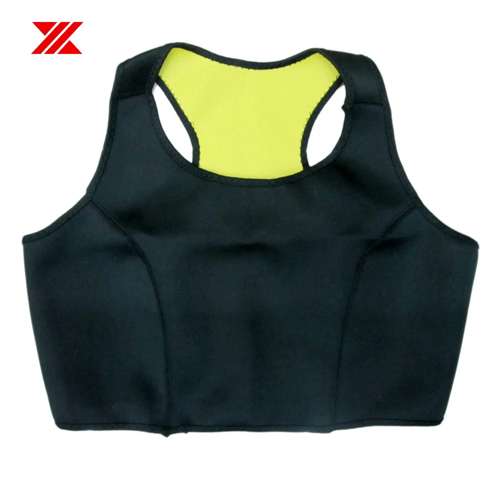 

HEXIN Women Sauna Brace Vest Neoprene Chest Support Body Shaper Tight Tank Top Sports Vest Strap Protective Gear Fit Shapewear