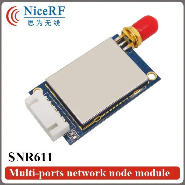2 шт./упак. snr611 868 мГц Беспроводной Модуль RS485 Порты и разъёмы 100 МВт 1400 м междугородной диапазон Беспроводной rf модуль