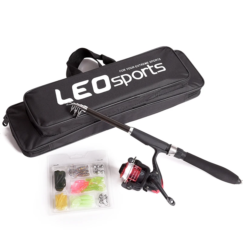 ليو تلسكوبي البحر قصبة الصيد الغزل بكرة مجموعة الخطافات طُعوم لينة كاملة مجموعة الصيد قضيب كومبو مع السفر حقيبة الصيد ليو تلسكوبي البحر قصبة الصيد الغزل بكرة مجموعة الخطافات طُعوم لينة كاملة مجموعة الصيد قضيب كومبو مع السفر حقيبة الصيد