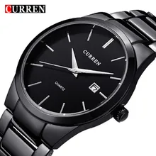 2017 Top Luxury Brand CURREN Men Full Stainless Steel Business Watches Men s Quartz Date Clock