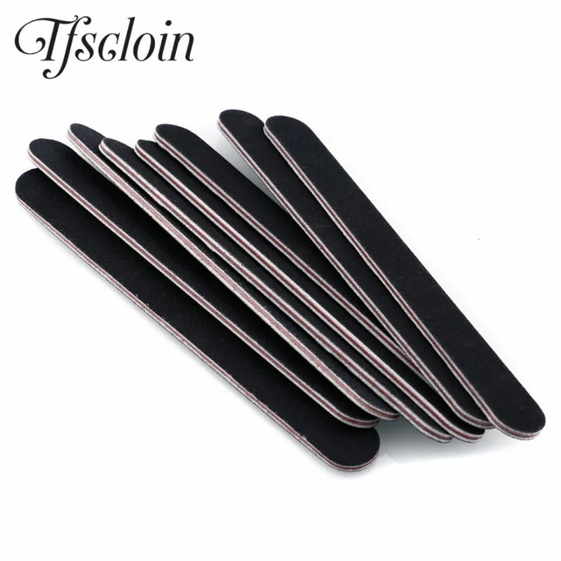 

TFSCLOIN 20pcs/Lot Nail File 100/180 Double Side Nail Art Sanding Buffer Block Pedicure Manicure Buffing Polish Nail Care Tools