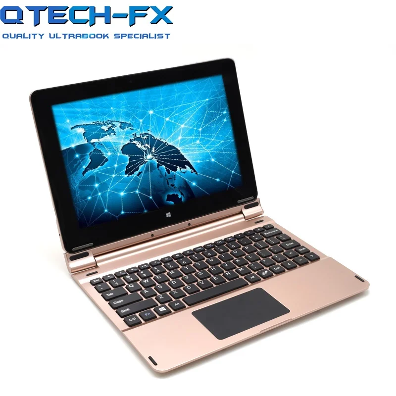 

Touch Screen 4GB RAM 64GB SSD 10.1" Metal Ultrabook CPU Intel 4 Cores Windows 10 Office College Azerty Spanish Russian Keyboard