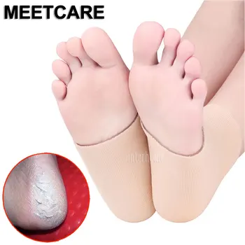 

Skating Ankle Sleeve Wrist Bracers Silicone Leggings Moisturizing Gel Heel Spa Socks Nursing Heel Crack Anti-dryness Anti-crack