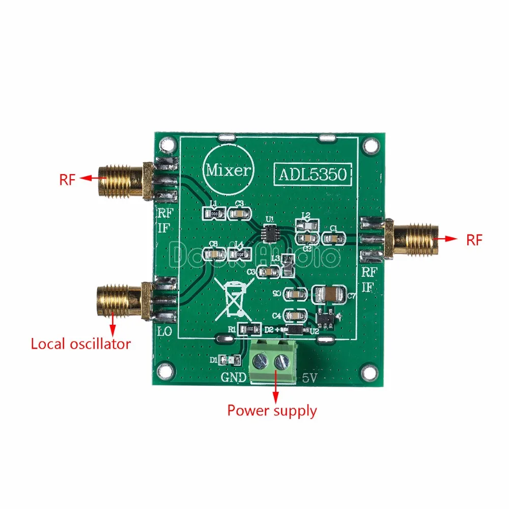ADL5350 высоколинейный y тип модуль смесителя с низкой частотой 4 ГГц RF/IF/LO