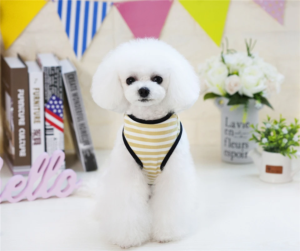 Summer Dog Clothes Clothing for Dogs Chihuahua S M L XL XXL Pet Clothes Vest T Shirt for Small Dog Costume Eye Beard Pattern (6)