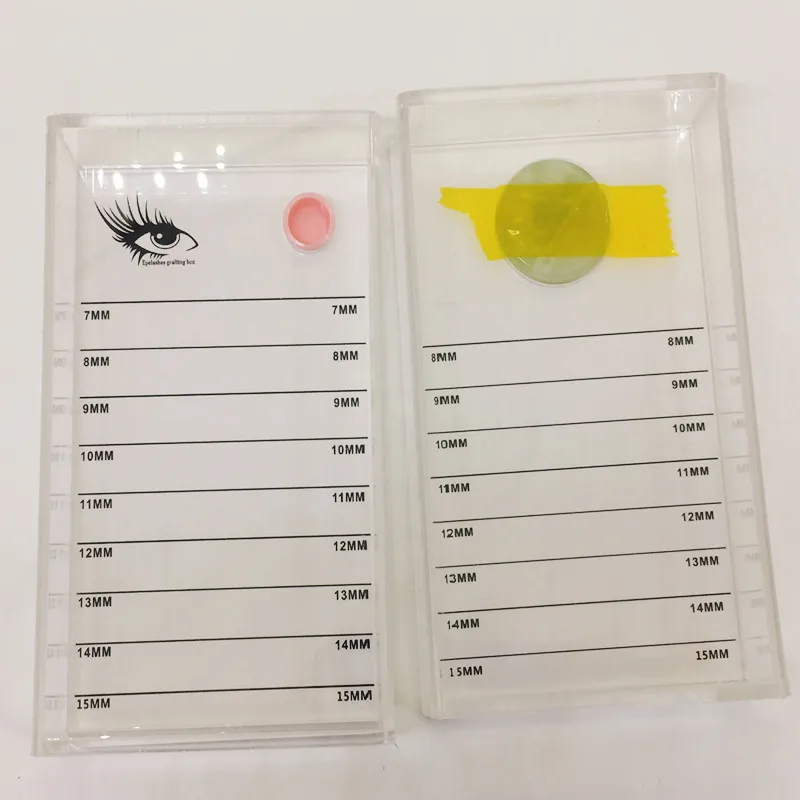 Eyelash Extension Storage Box Eyelash Extension Organizer Acrylic Lash Plate Storage Organizer Holder Eyelash Extension Tools 3