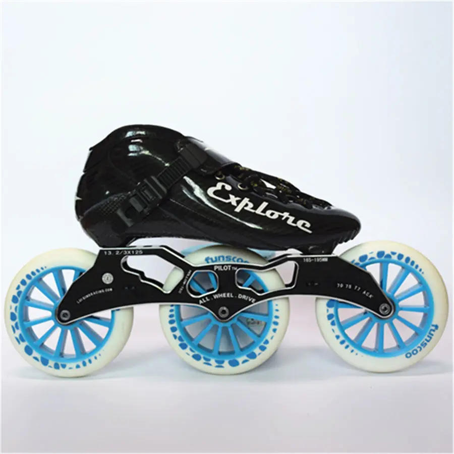 EUR size 30 44 Speed Inline Skates Carbon Fiber Competition Skate 3