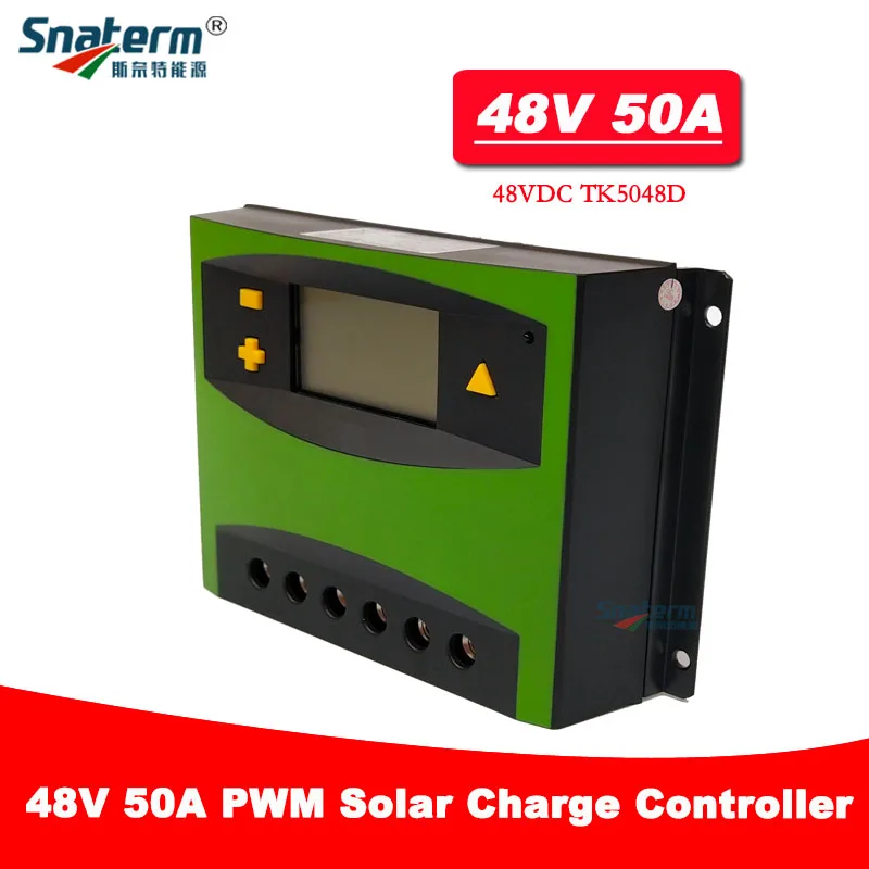 48V 50A PWM Solar PV Charge Regulators 50Amps 48VDC Controller battery Charger for solar | Обустройство дома