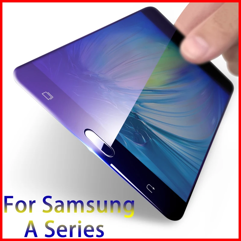 Защитный стеклянный чехол для Samsung Galaxy 6 2018 закаленное стекло a52017 a32017 a8a a6plus a5 a3 2016