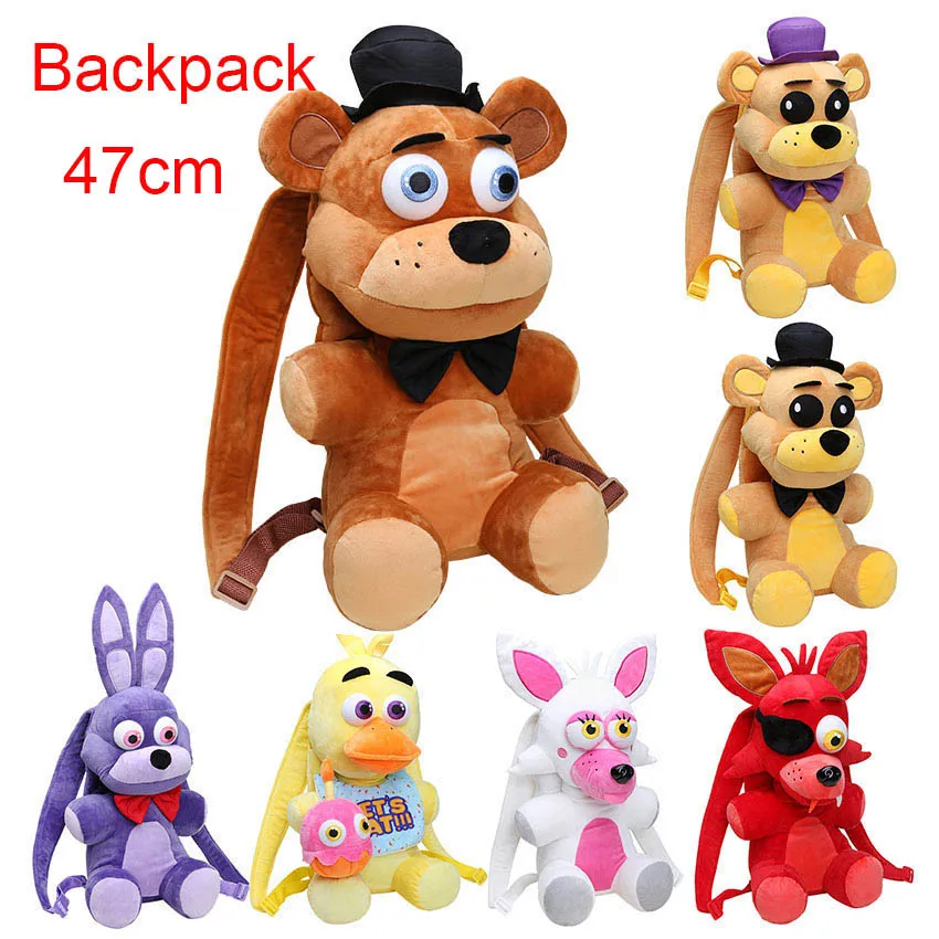 Рюкзак из плюша пять ночей у Фредди 47 см|plush backpack|backpack plushstuffed toy backpack |