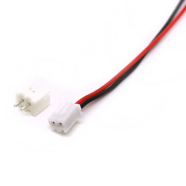 Connecteur de fil Micro JST XH à 2 broches, 20/10/5 pièces, 2.54mm, 2.54mm,  26awg, longueur 200mm - AliExpress