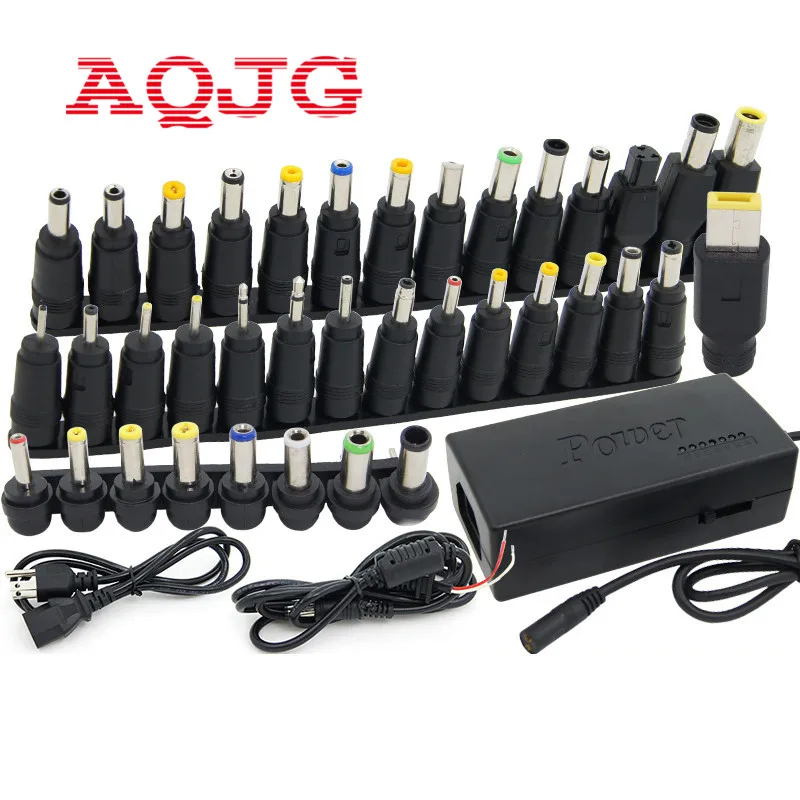 37pcs Universal Laptop AC DC Jack Power Supply Adapter Connector Plug for HP IBM Dell Apple Lenovo Acer Toshiba Notebook Cable photo