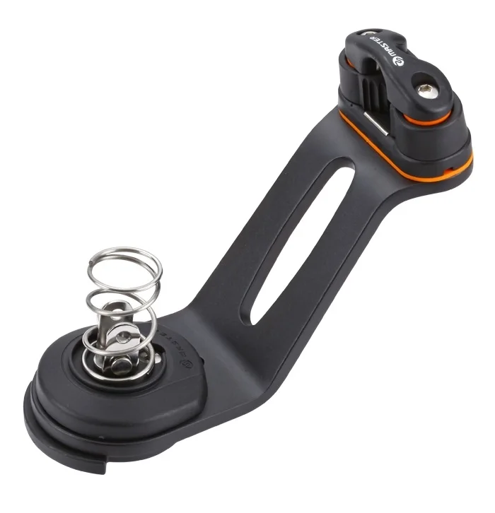 Морская Лодка Яхта парусная лодка Dinghy 22 мм 7/8 дюймов AL Cleat Fairlead планка Антабки Hardwares CB-1201F