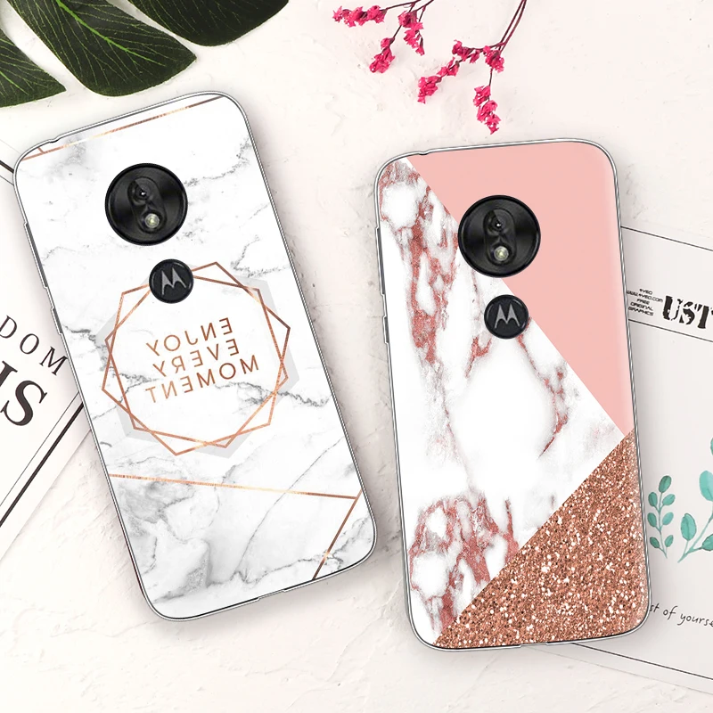 Soft TPU Silicone Cover For Coque Motorola Moto G7 Play