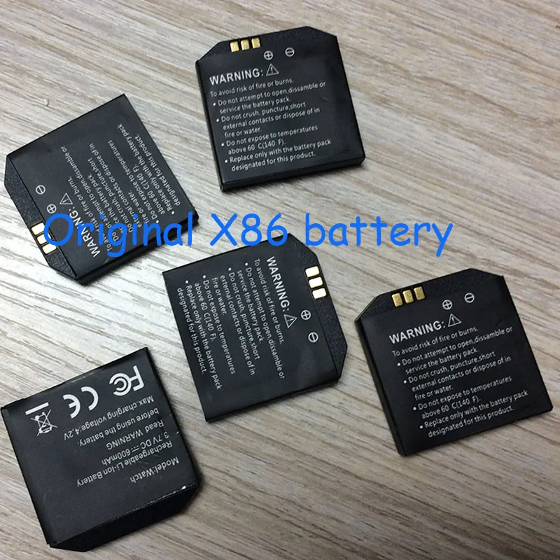 Аккумулятор хорошего качества для смарт часов X86 оригинальная фабрика