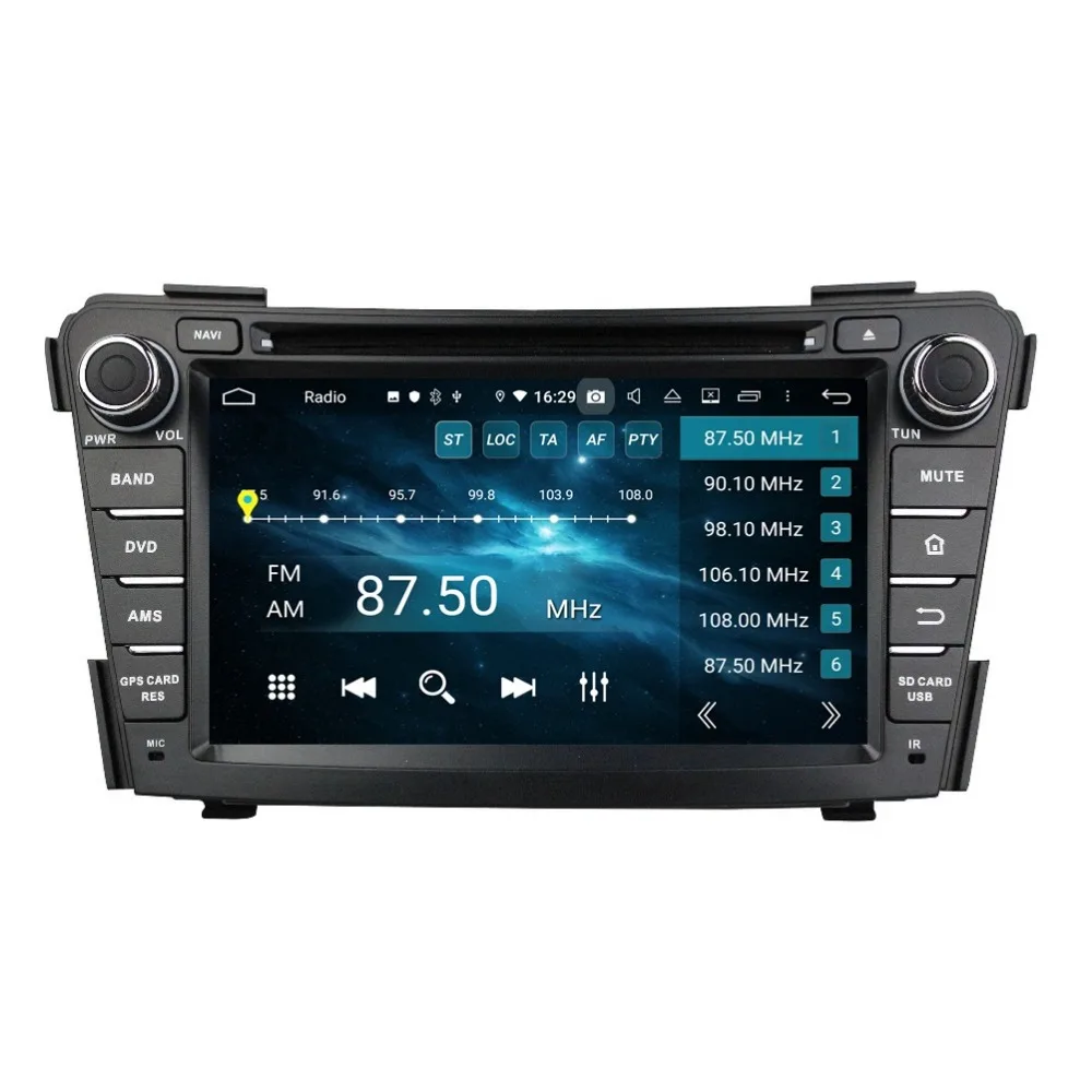 Clearance Android 9.0 Octa Core 2 din 7" Car Radio DVD GPS for Hyundai I40 2011 2012 2013 2014 2015 2016 2017 Bluetooth WIFI USB 4GB+32GB 8