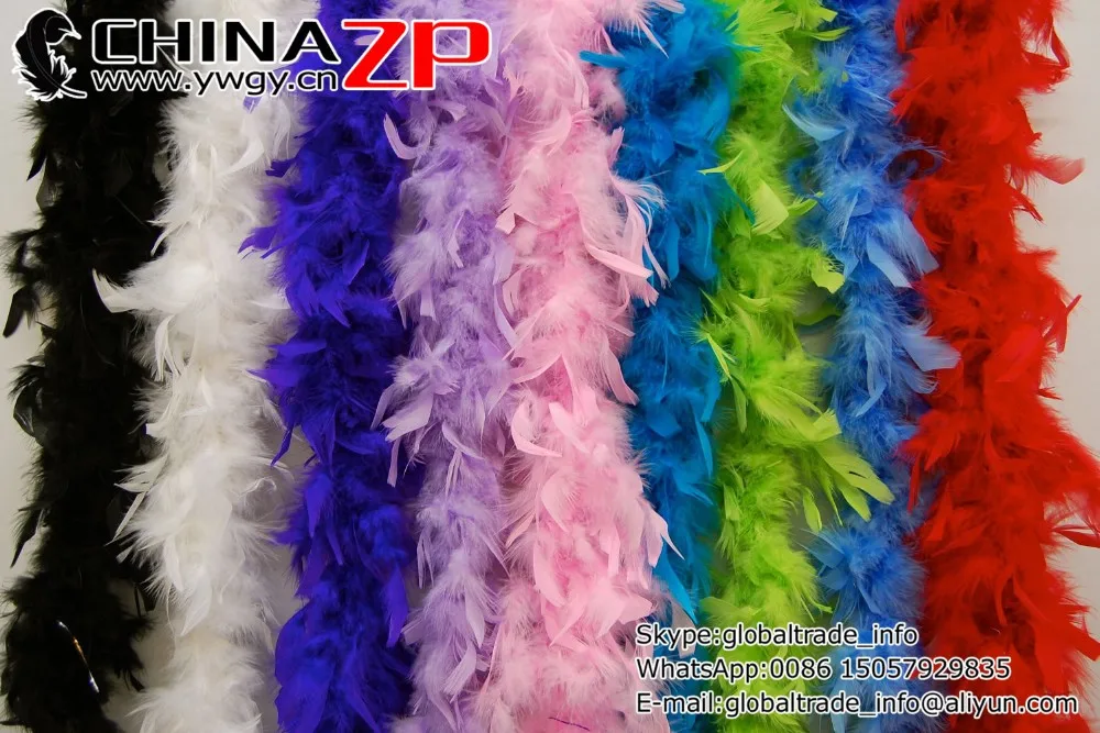 2 yds of Beautiful Chandelle Boa. -- COUNTRY BLUE