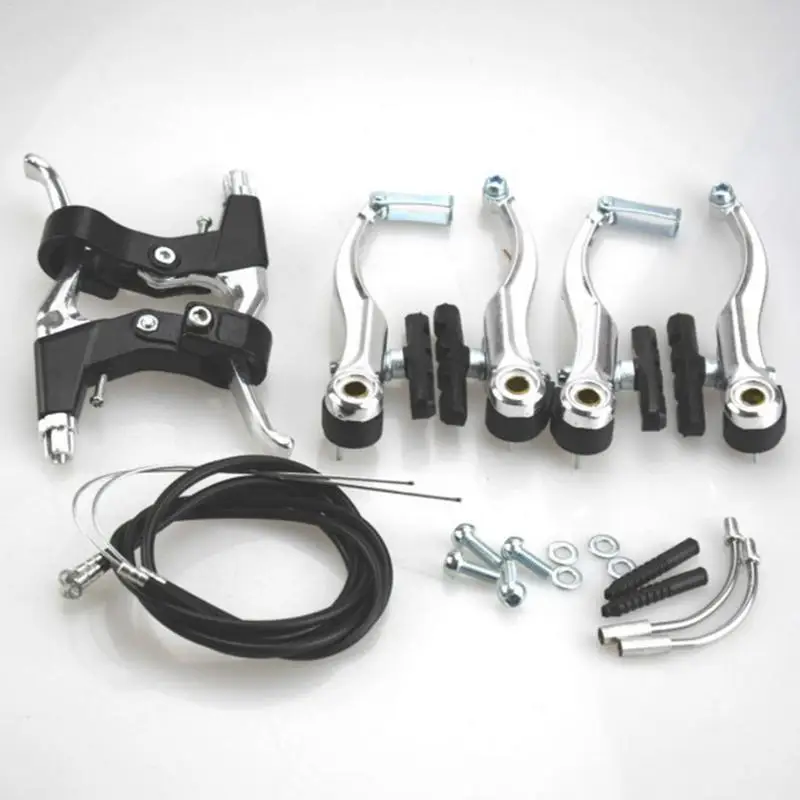 LACYIE MTB Mountain Bicycle Bike Brake Aluminum Alloy V Brake Set Kit Parts Cycling Accessories for All V Brakes for Bicycles