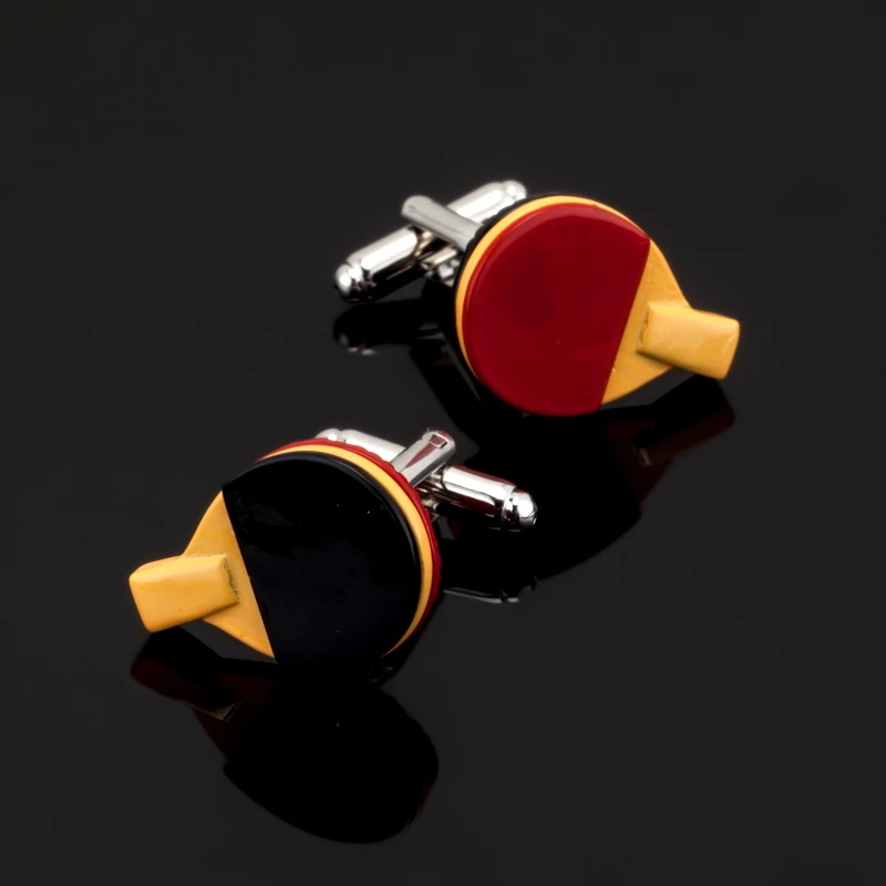 

XK027 Men's shirts Cufflinks sports table tennis racket Cufflinks manufacturers wholesale prices