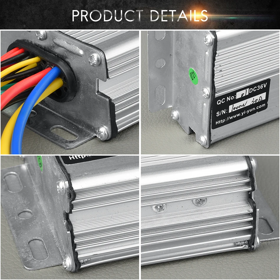 Best 36V 48V 800W DC Brush Motor Controller E Bike Scooter Engine Generator Anti-speeding electric bicycle Parts YIYUN YK31F 2