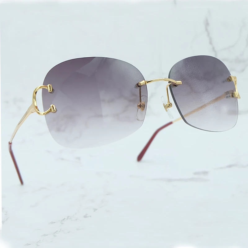 Vintage Sunglasses Men Fashion Carter Sunglass Women Shade Eyewear Luxury Brand Designer Popular Big Sun Glasses