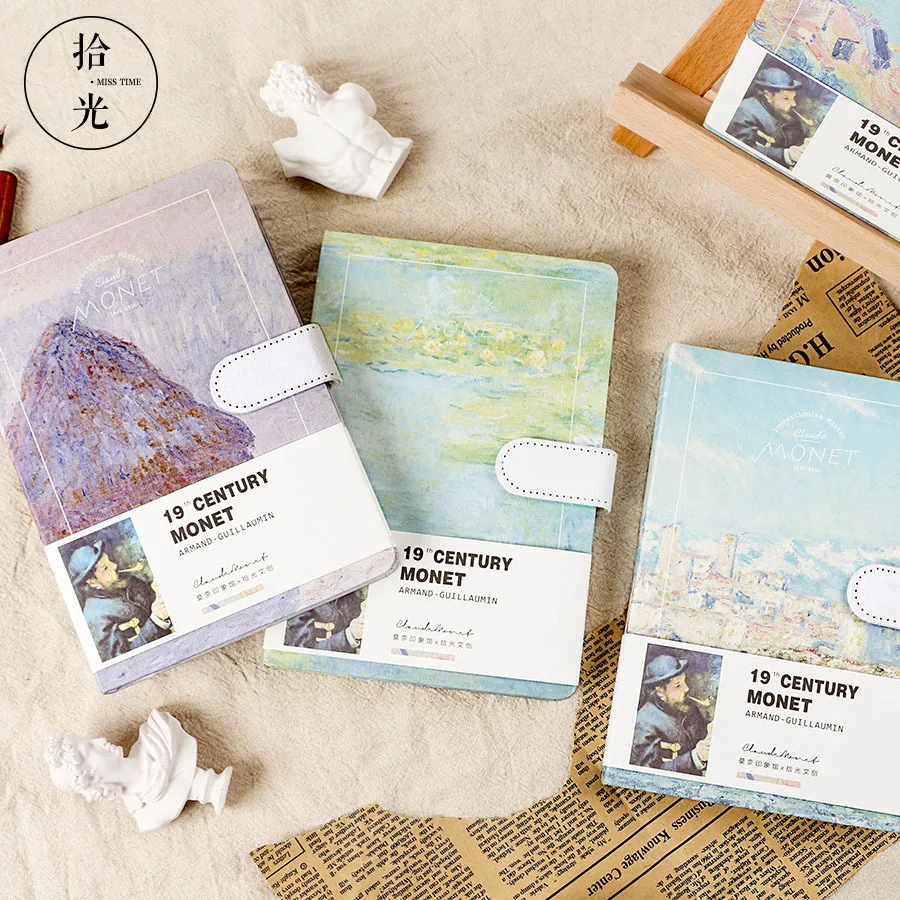 Creative buckle notebook diary book bullet journal beautiful