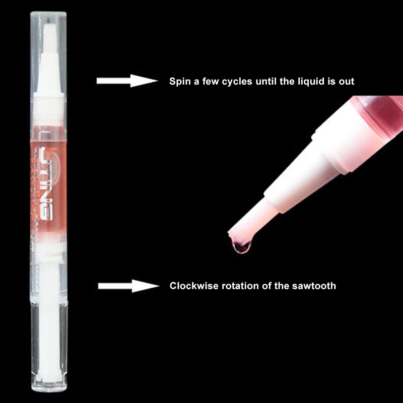 1pcs Cuticle Oil pen Professional Nail Nutrition Oil Nail Art Mix Taste Dried Flowers Manicure Tools nail care