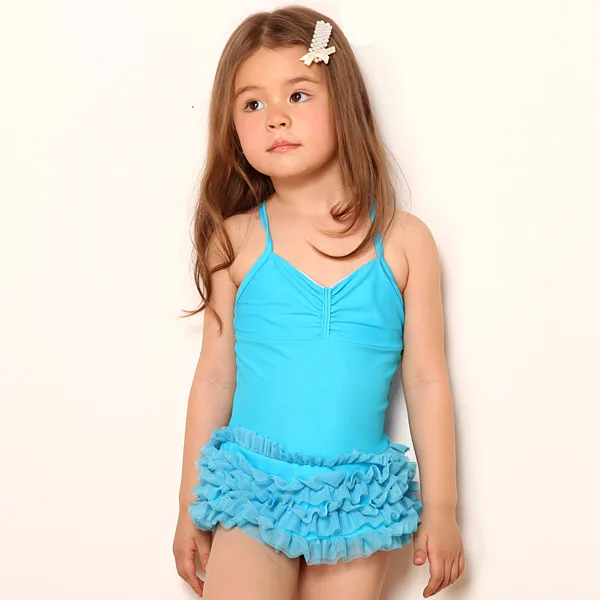 2015 children's bathing suits child one piece Beachwear triangle