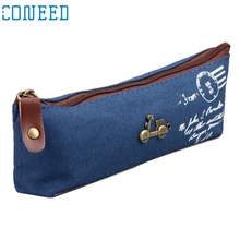 D3 May 31 Three colors Vintage Nostalgic Canvas Stationery Storage Bag