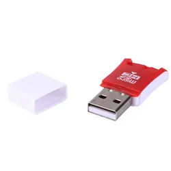 Ноутбук acces sd card reader высокой Скорость Mini USB 2,0 Micro SD TF T-Flash чтения карт памяти адаптер smart card reader z6